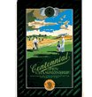 Poster for The U.S. Open Golf Championship Centennial 1995 art-deco style design and painting by Ken Reed